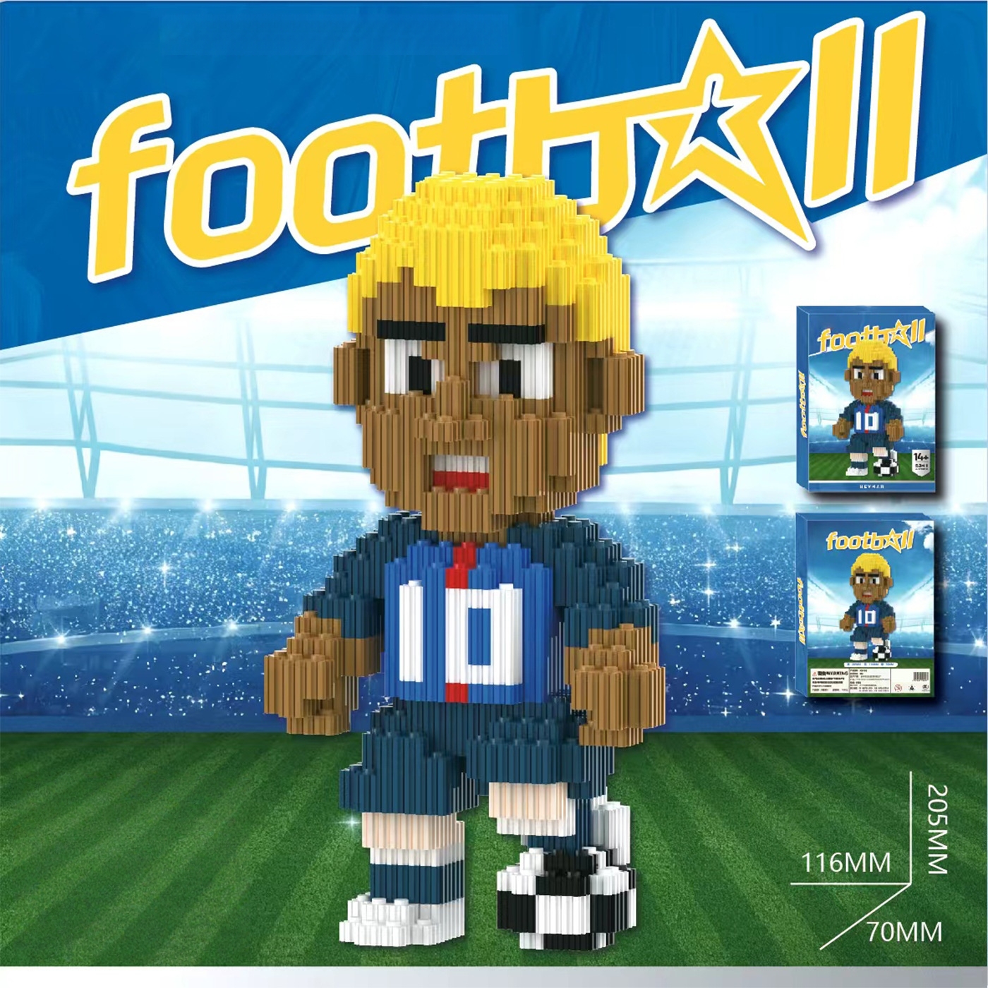 2026 Legendary Football Player Building Blocks