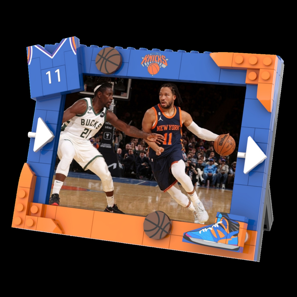 2026 Basketball Team Commemorative Photo Frame Building Blocks