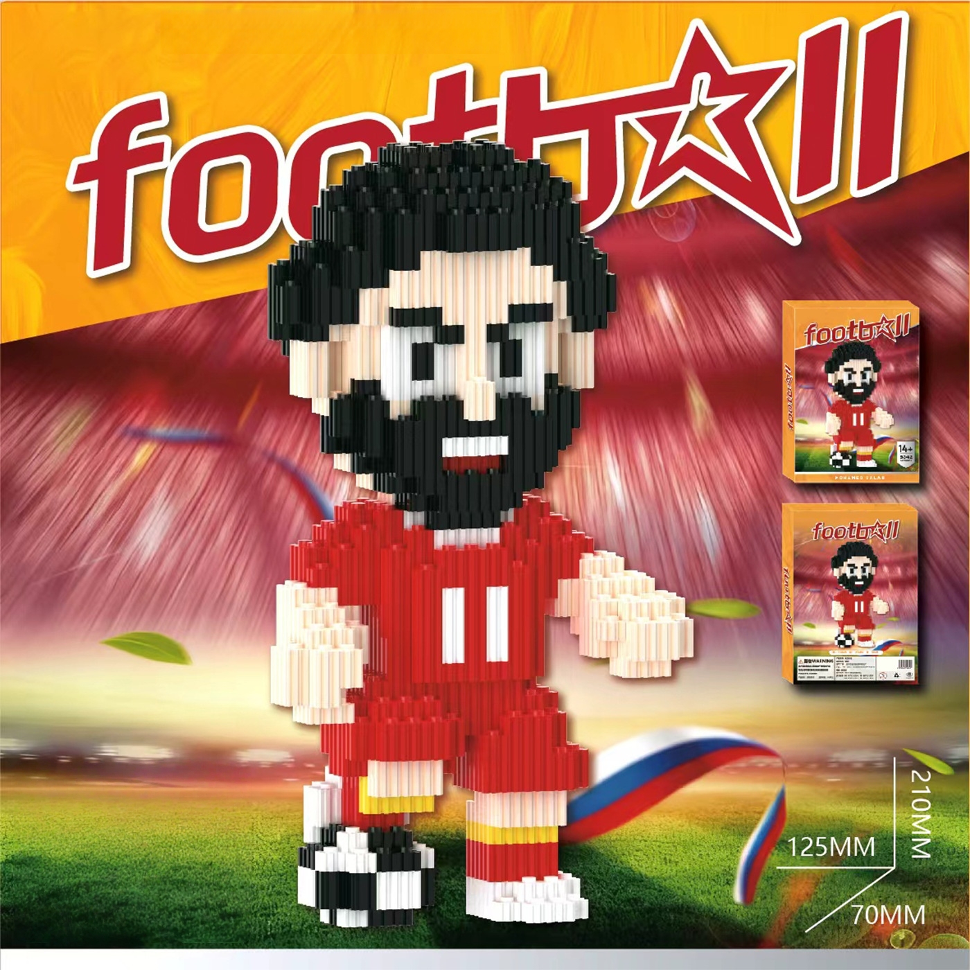 2026 Legendary Football Player Building Blocks