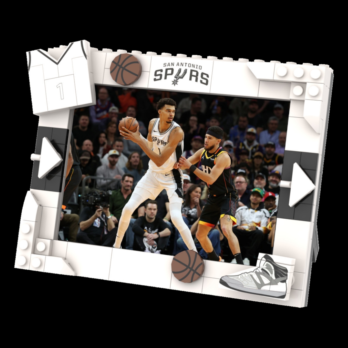 2026 Basketball Team Commemorative Photo Frame Building Blocks