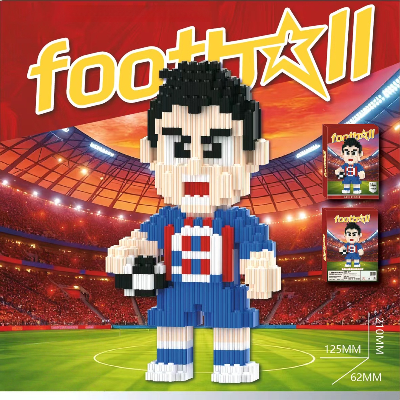 2026 Legendary Football Player Building Blocks