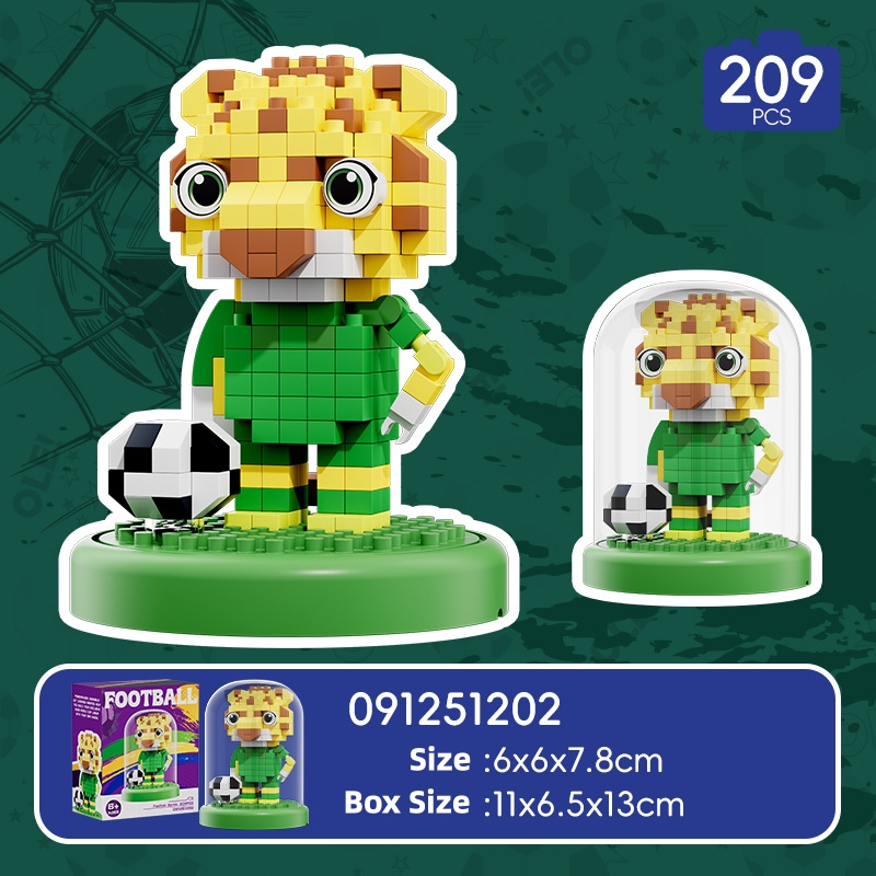 2026 New World Cup Cute Micro Blocks