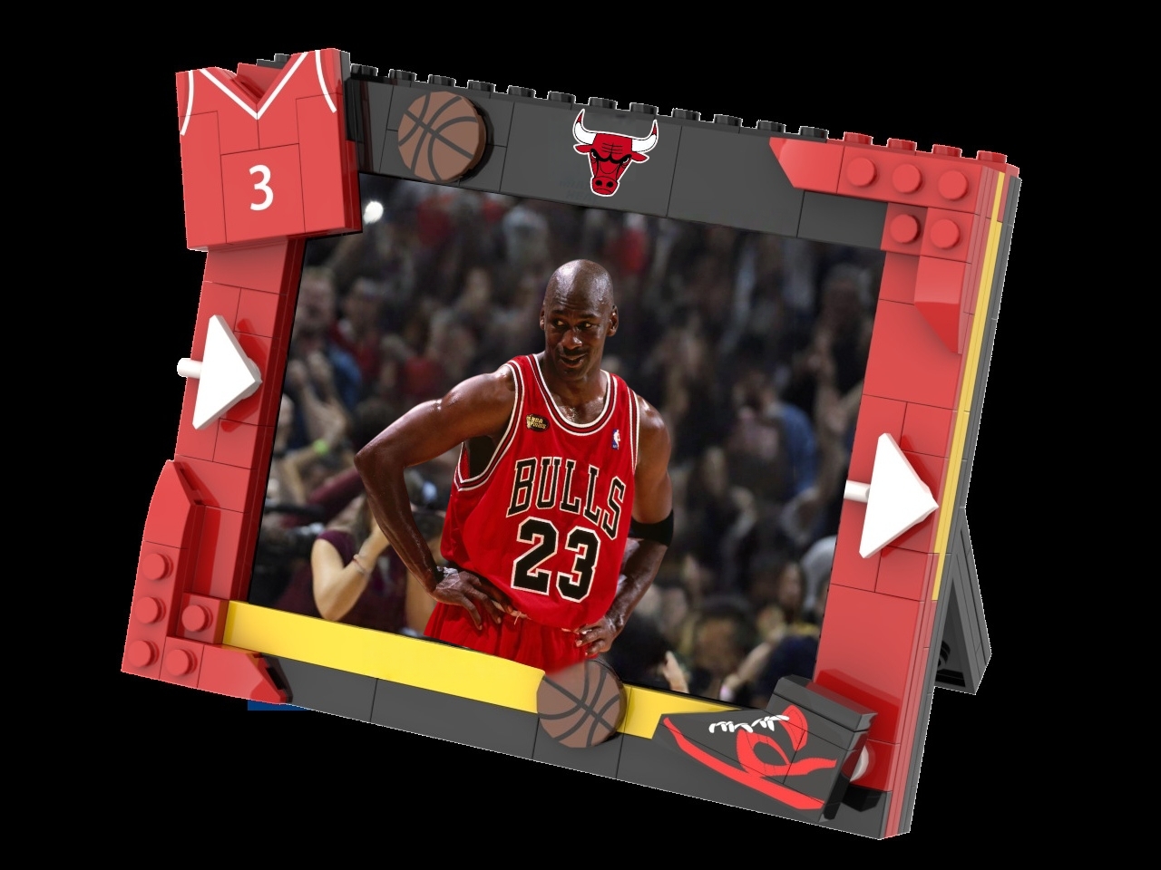 2026 Basketball Team Commemorative Photo Frame Building Blocks