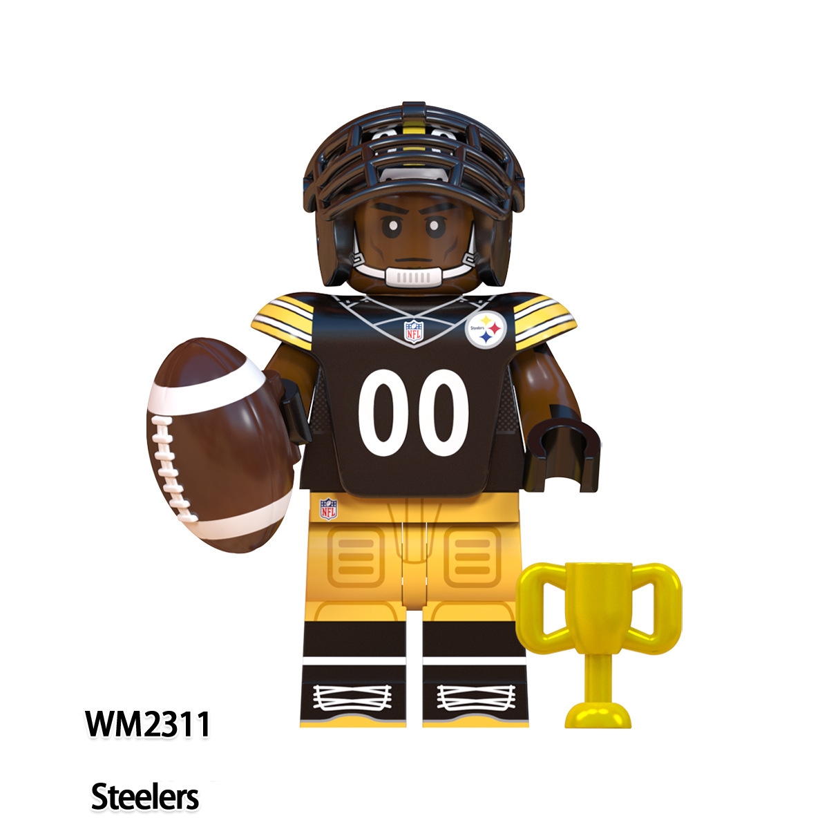 2026 New Football Team Figure Building Blocks