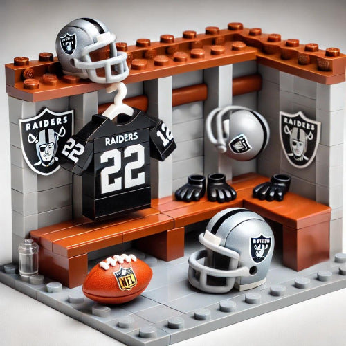 2026 New Football Team Locker Room Building Blocks