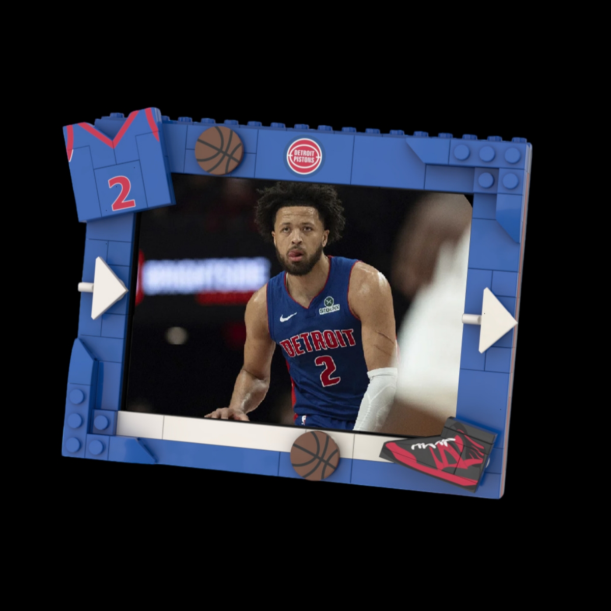 2026 Basketball Team Commemorative Photo Frame Building Blocks