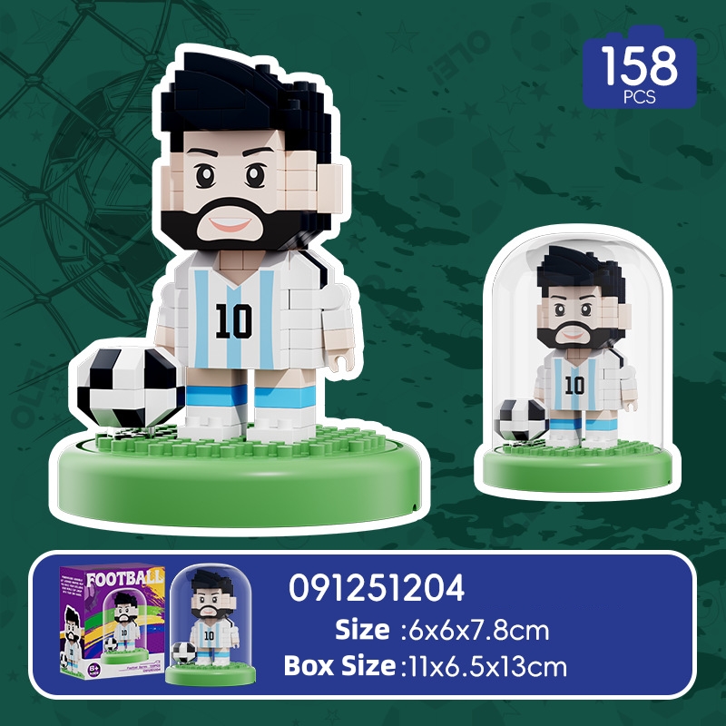 2026 New World Cup Cute Micro Blocks