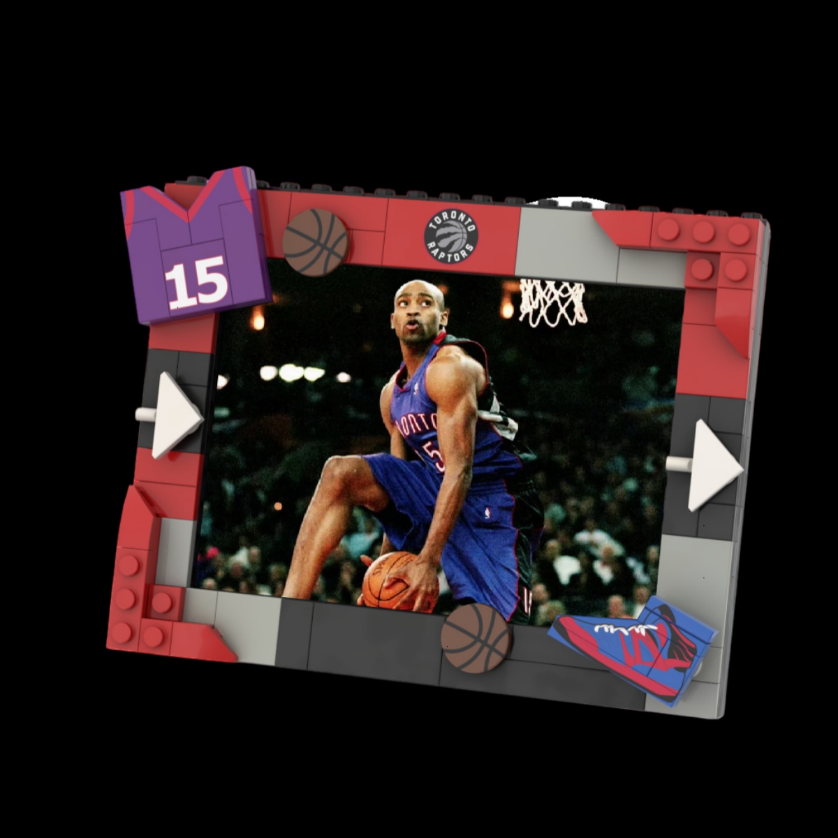 2026 Basketball Team Commemorative Photo Frame Building Blocks