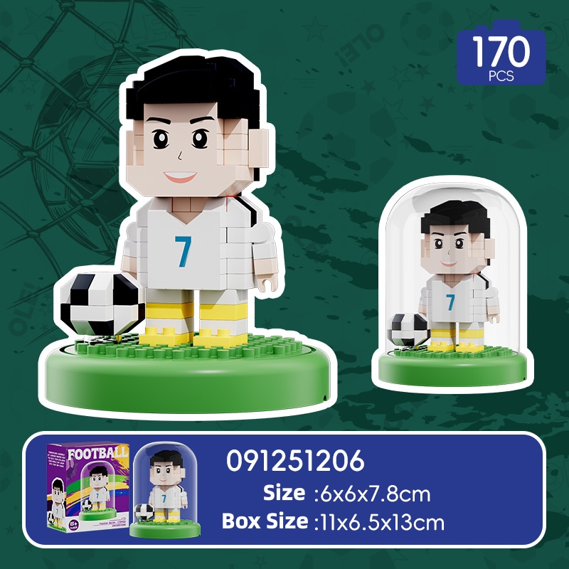 2026 New World Cup Cute Micro Blocks