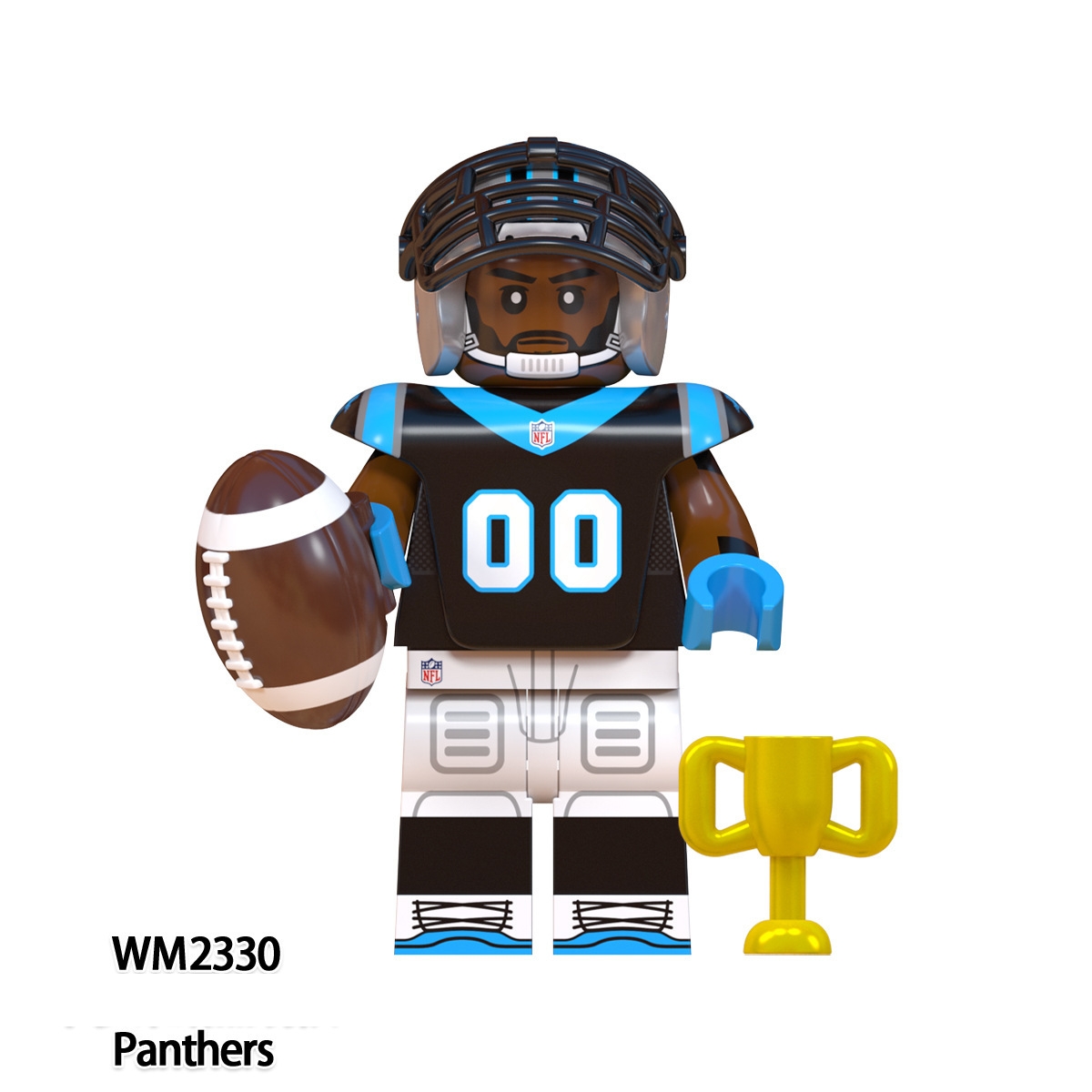 2026 New Football Team Figure Building Blocks