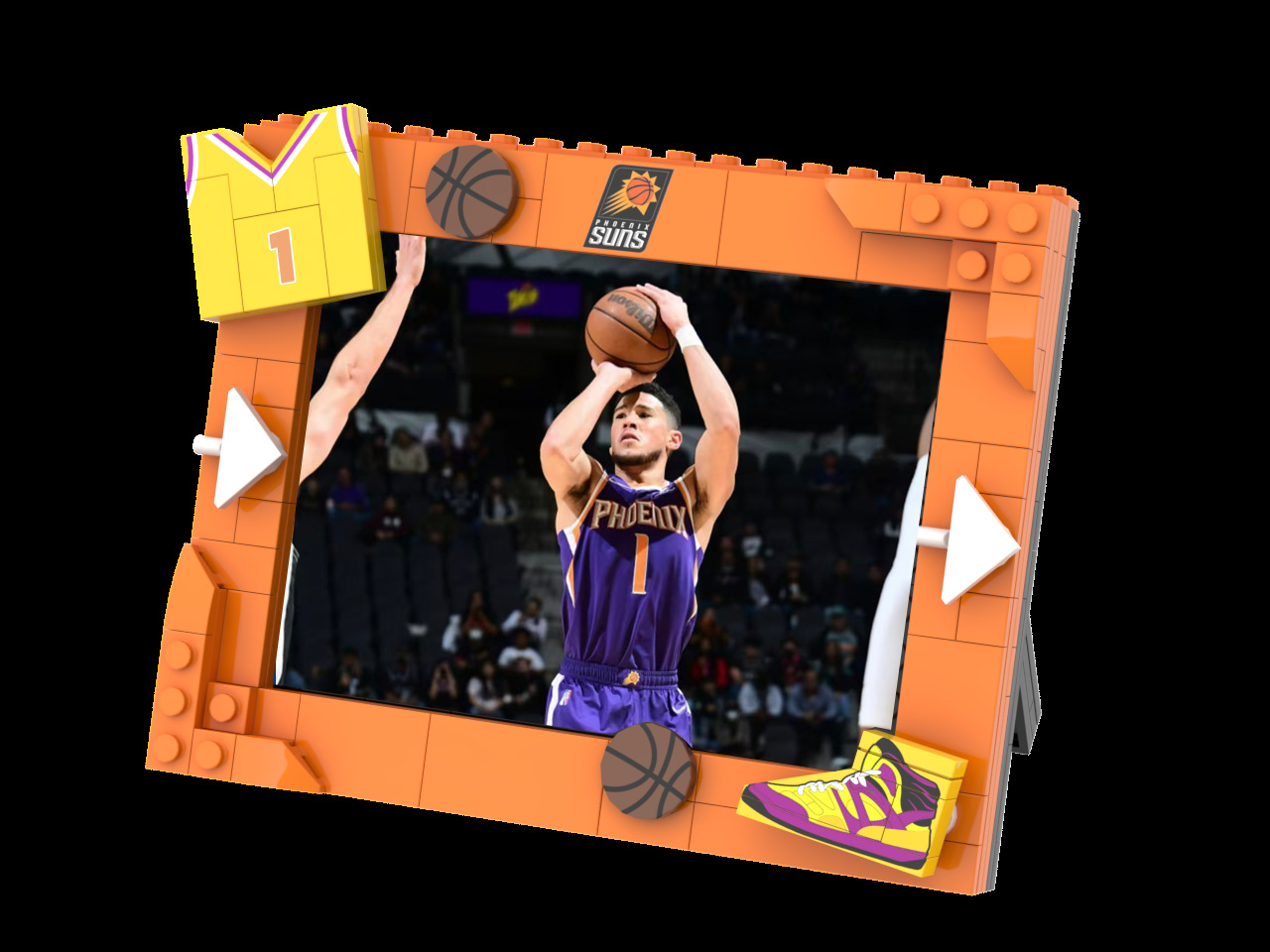 2026 Basketball Team Commemorative Photo Frame Building Blocks