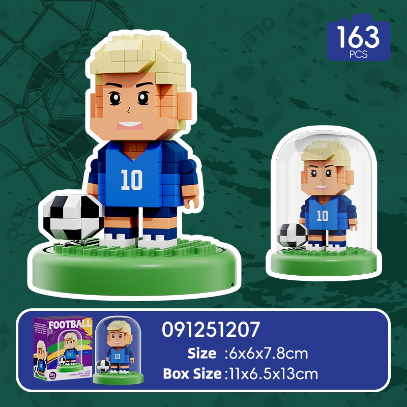 2026 New World Cup Cute Micro Blocks