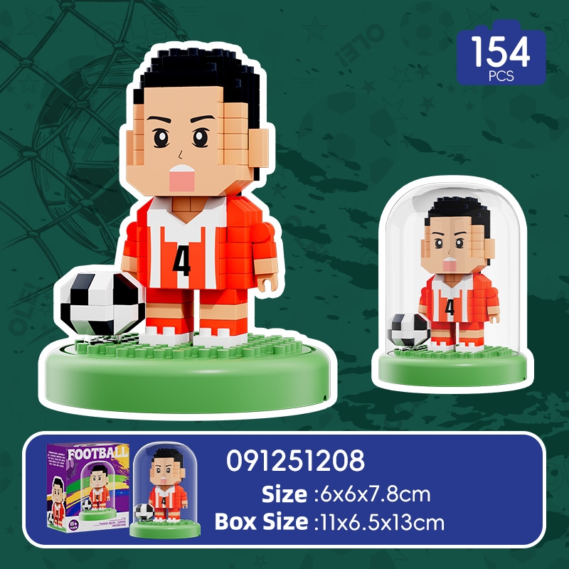 2026 New World Cup Cute Micro Blocks
