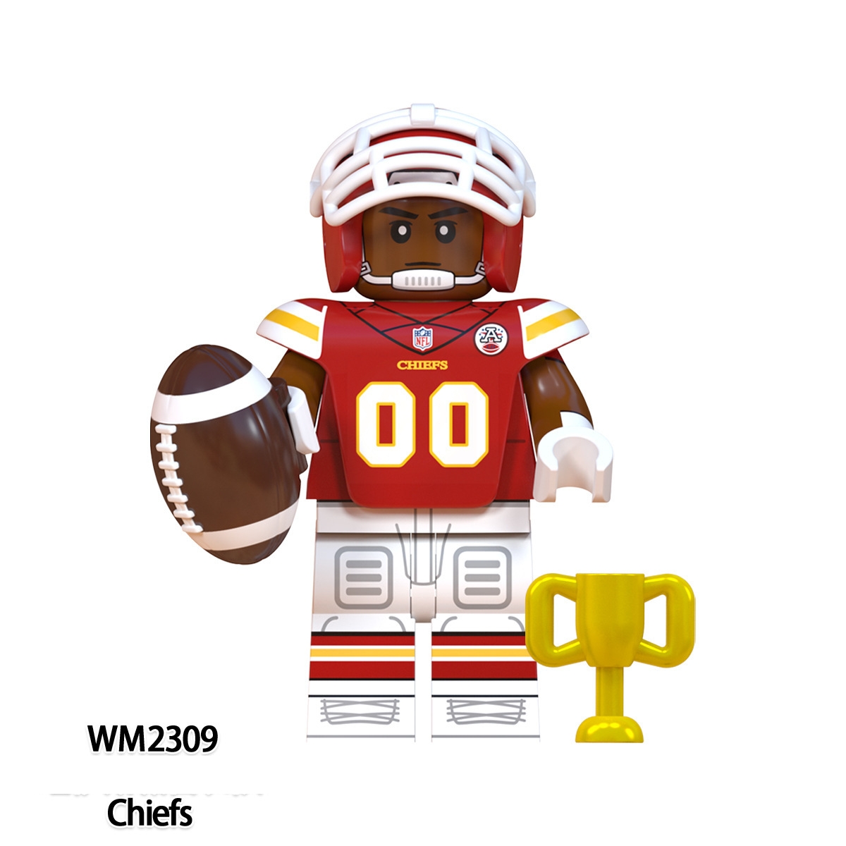 2026 New Football Team Figure Building Blocks