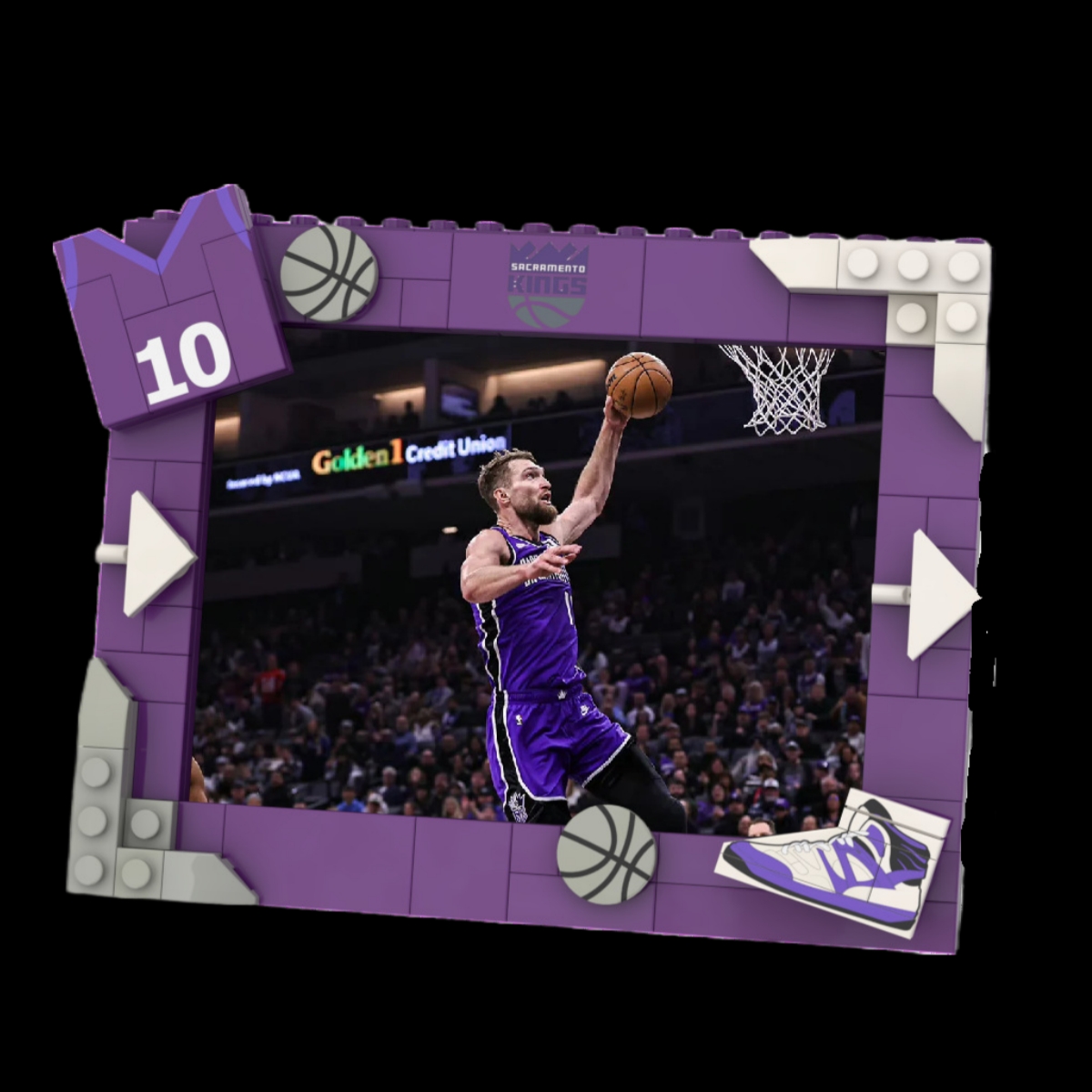 2026 Basketball Team Commemorative Photo Frame Building Blocks