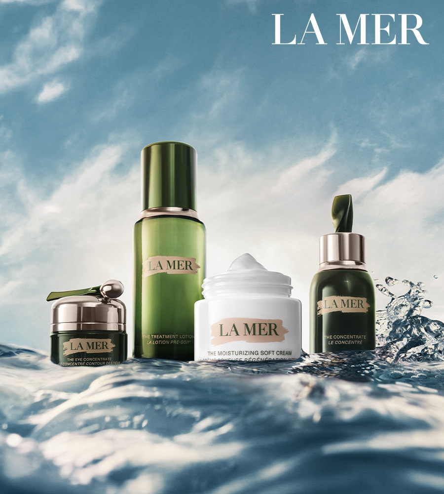 LA MER - Hydrating and Repairing Set (Eye Cream 15ml + Face Cream 60ml + Essence Water 150ml + Concentrate 50ml)