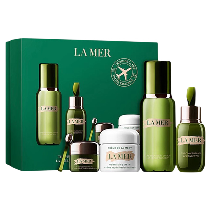 LA MER - Hydrating and Repairing Set (Eye Cream 15ml + Face Cream 60ml + Essence Water 150ml + Concentrate 50ml)