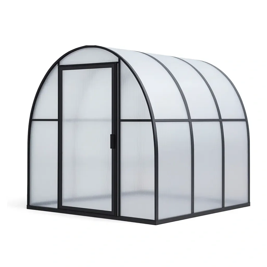 Serra da giardino in Policarbonato e Alluminio 200×150×200 cm-Mobiliara