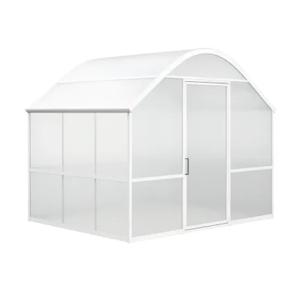 Serra da giardino in Alluminio e Policarbonato 300×250×230 cm-Mobiliara