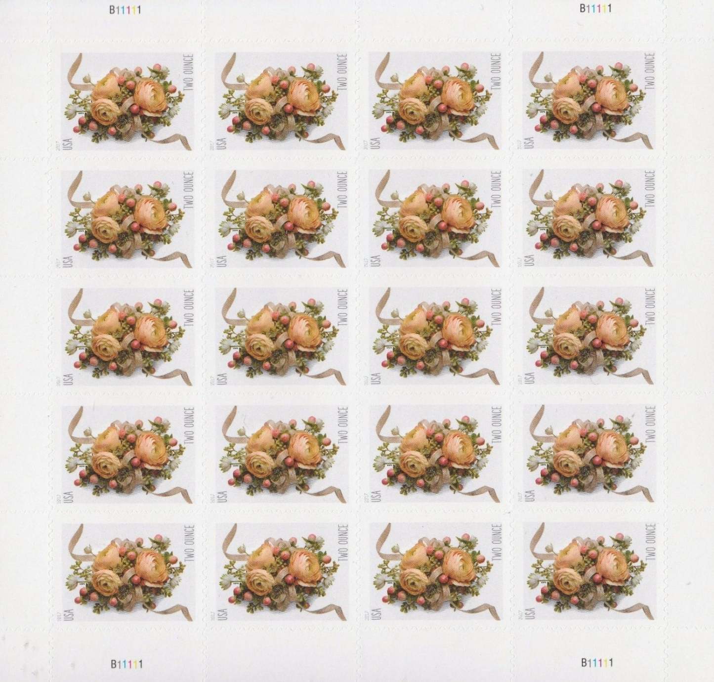 Celebration Corsage Two Ounce Forever First Class Postage Stamps image 0