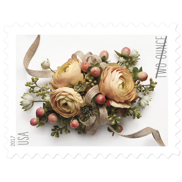Celebration Corsage Two Ounce Forever First Class Postage Stamps image 1