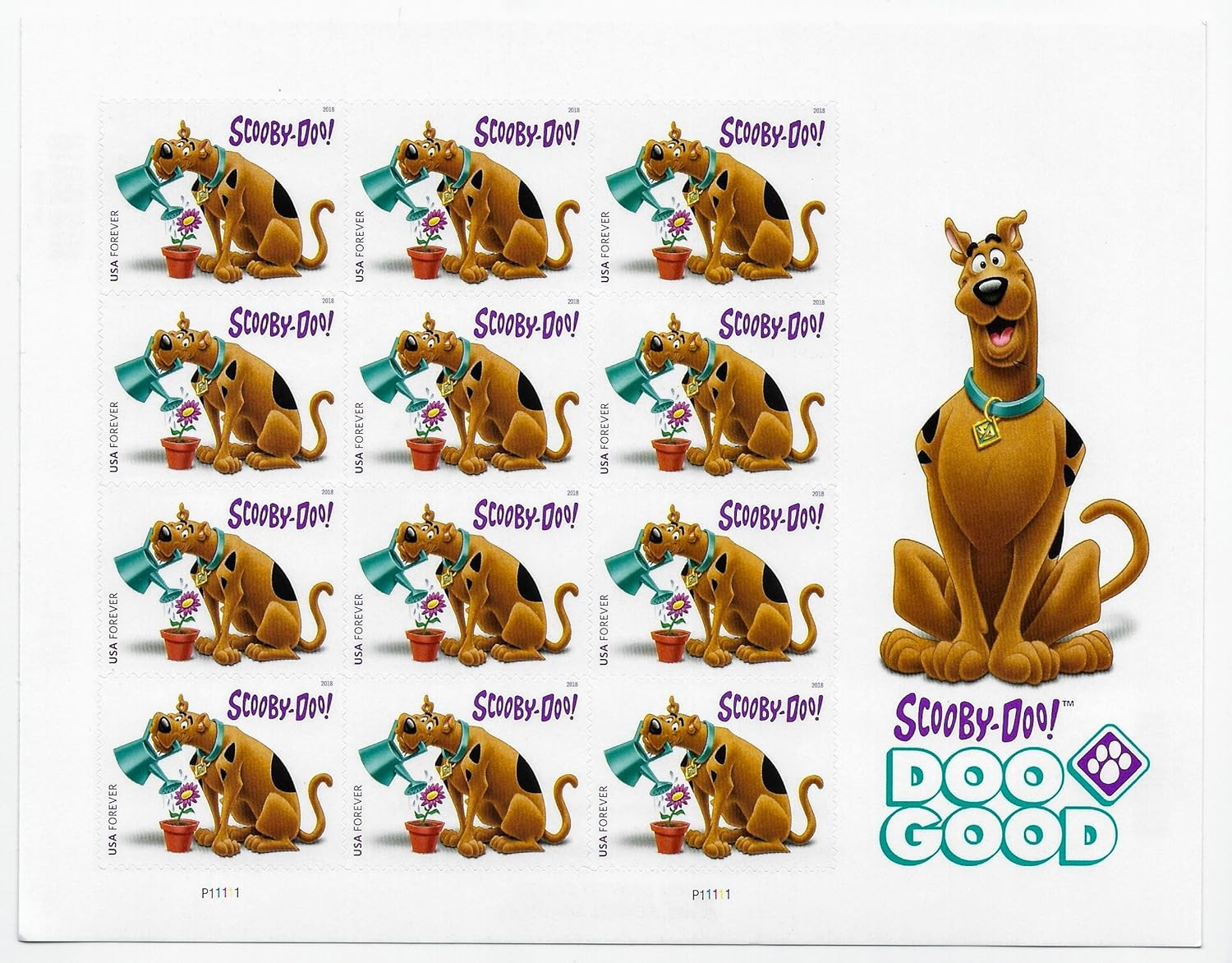 USPS Scooby-Doo! Forever First Class Postage Stamps-ForeverStamps