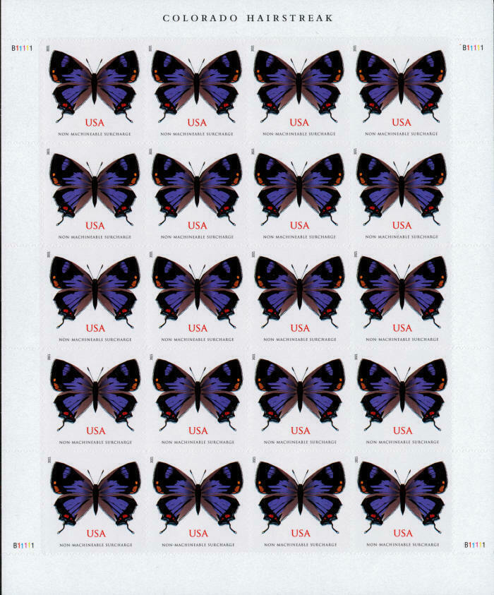Colorado Hairstreak Butterfly Forever First Class Postage Stamps-ForeverStamps