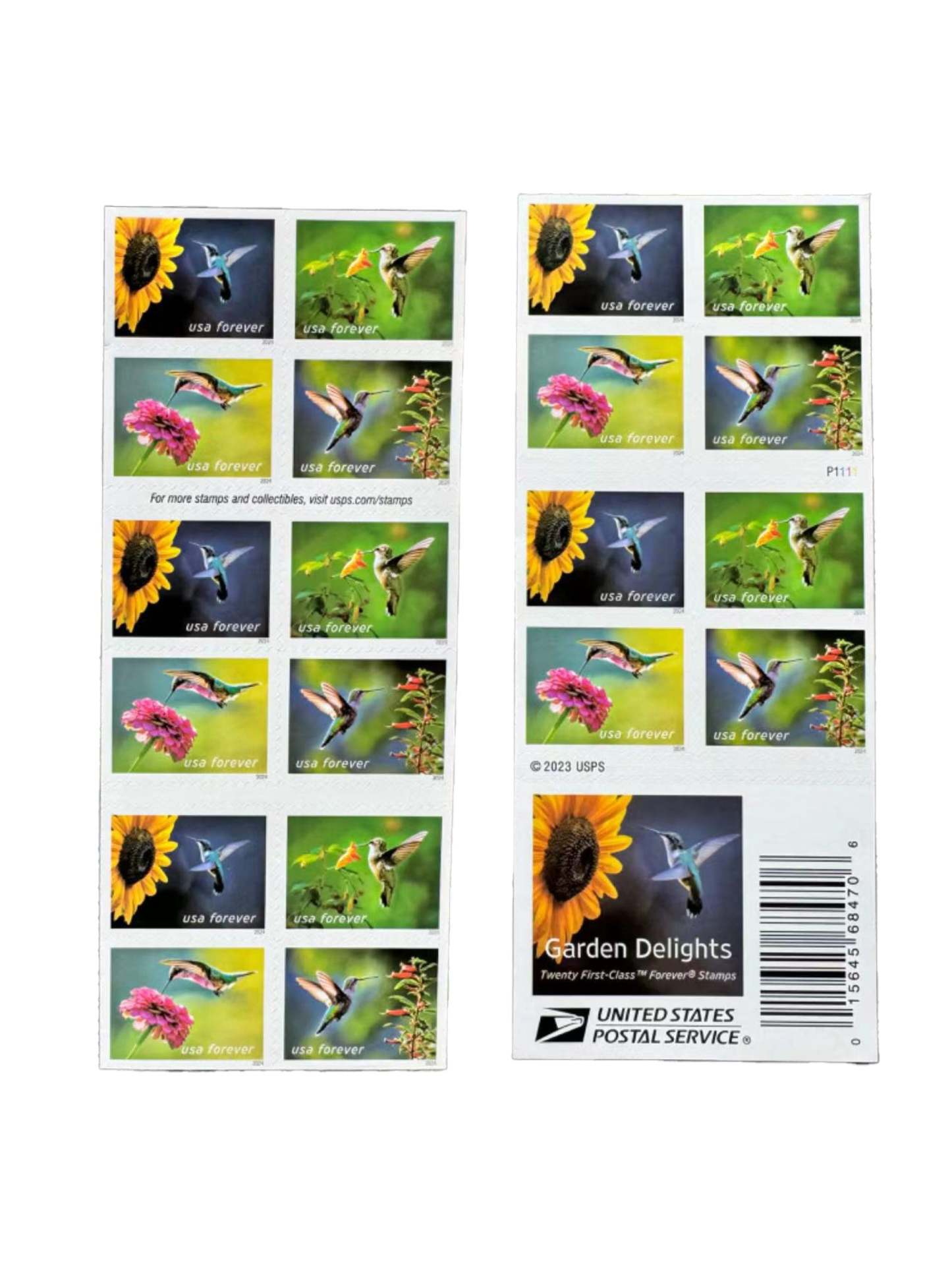 Garden Delights Hummingbird Forever Stamps-ForeverStamps