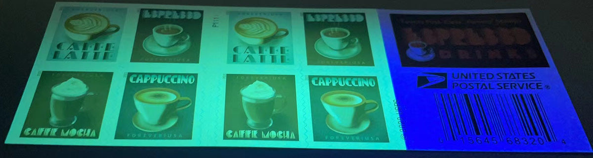 USPS Espresso Drinks coffee Forever Postage Stamps-ForeverStamps
