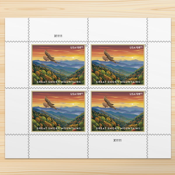 2023 Great Smoky Mountains Stamps Express Priority Stamps-ForeverStamps