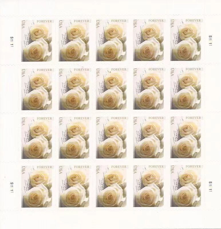 2011 Wedding Rose Forever First Class Postage Stamps-ForeverStamps