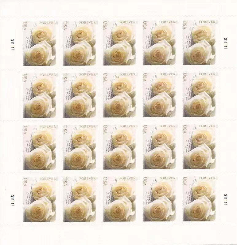 2011 Wedding Rose Forever First Class Postage Stamps-ForeverStamps