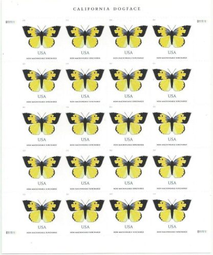 USPS California Dogface Butterfly Forever First Class Postage Stamps-ForeverStamps