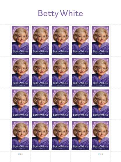 Betty White Forever Stamps-ForeverStamps