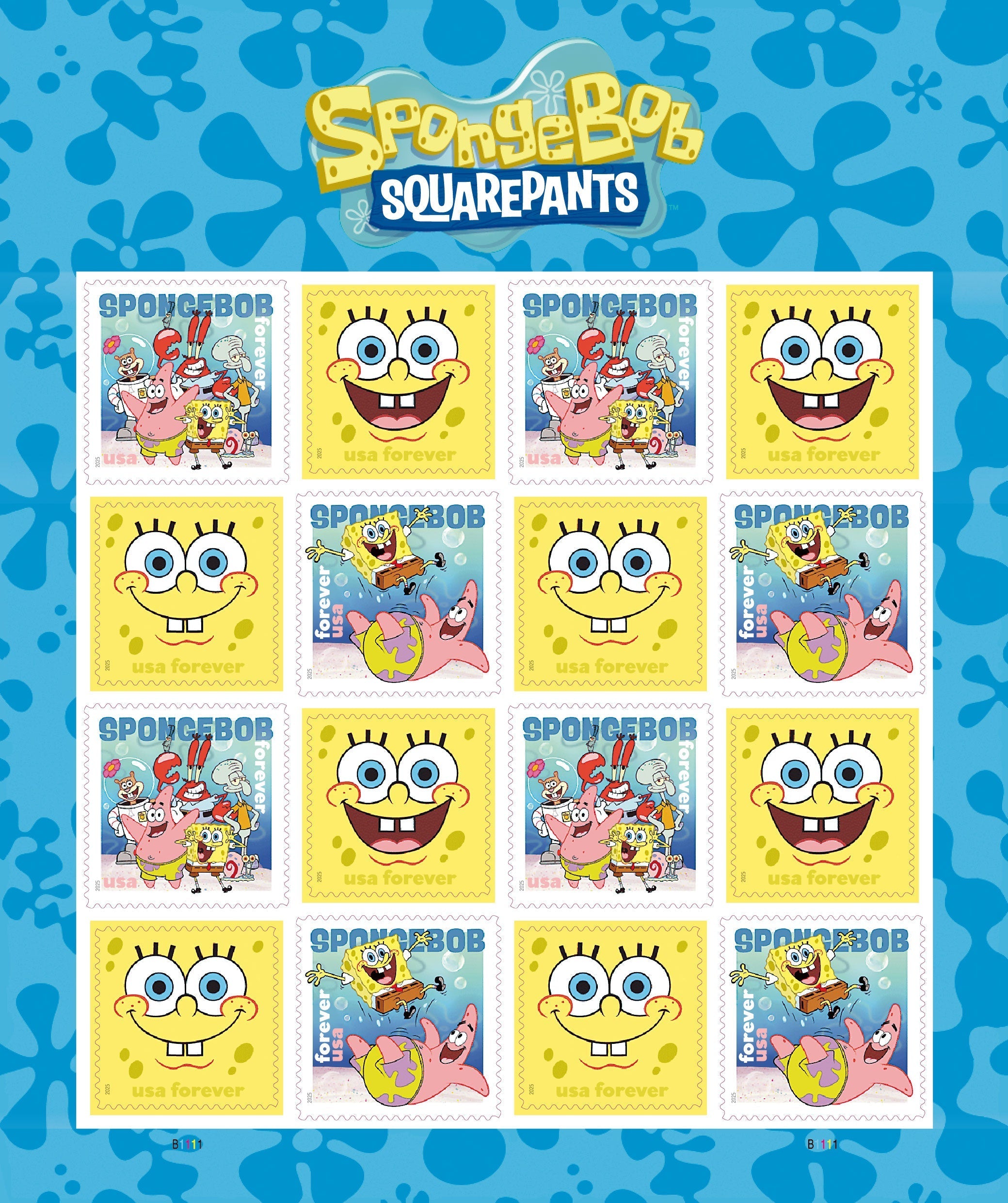 SpongeBob Squarepants Forever Stamps-ForeverStamps