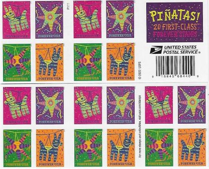 Pinatas Forever First Class Postage Stamps-ForeverStamps