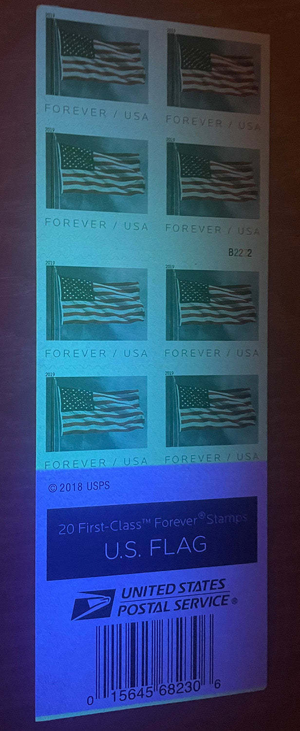2019 US Flags in Rolls / Booklets Forever First Class Postage Stamps image 3