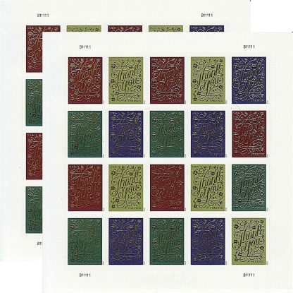 Thank You Forever First Class Postage Stamps image 0