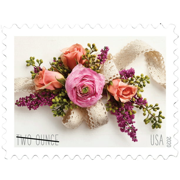 Garden Corsage Two Ounce Forever First Class Postage Stamps image 2