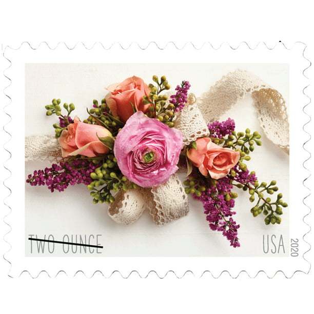 Garden Corsage Two Ounce Forever First Class Postage Stamps image 2