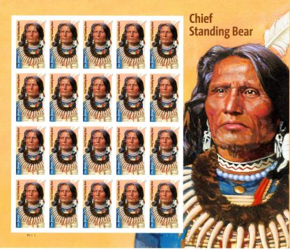 USPS Chief Standing Bear USPS Forever Postage Stamps-ForeverStamps
