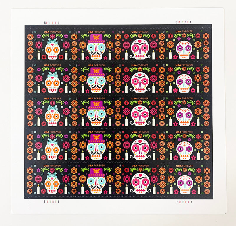 Day of the Dead  Forever First Class Postage Stamps image 0