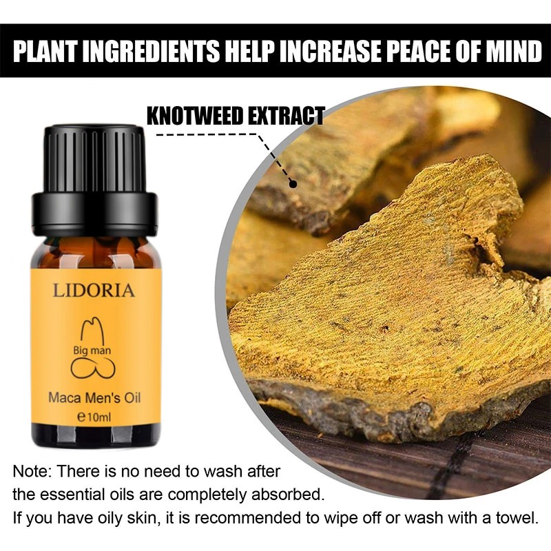 🔥Maca Penis Enlargement Massage Oil🔥man's secret weapon(God Of War Seven Times A Night）