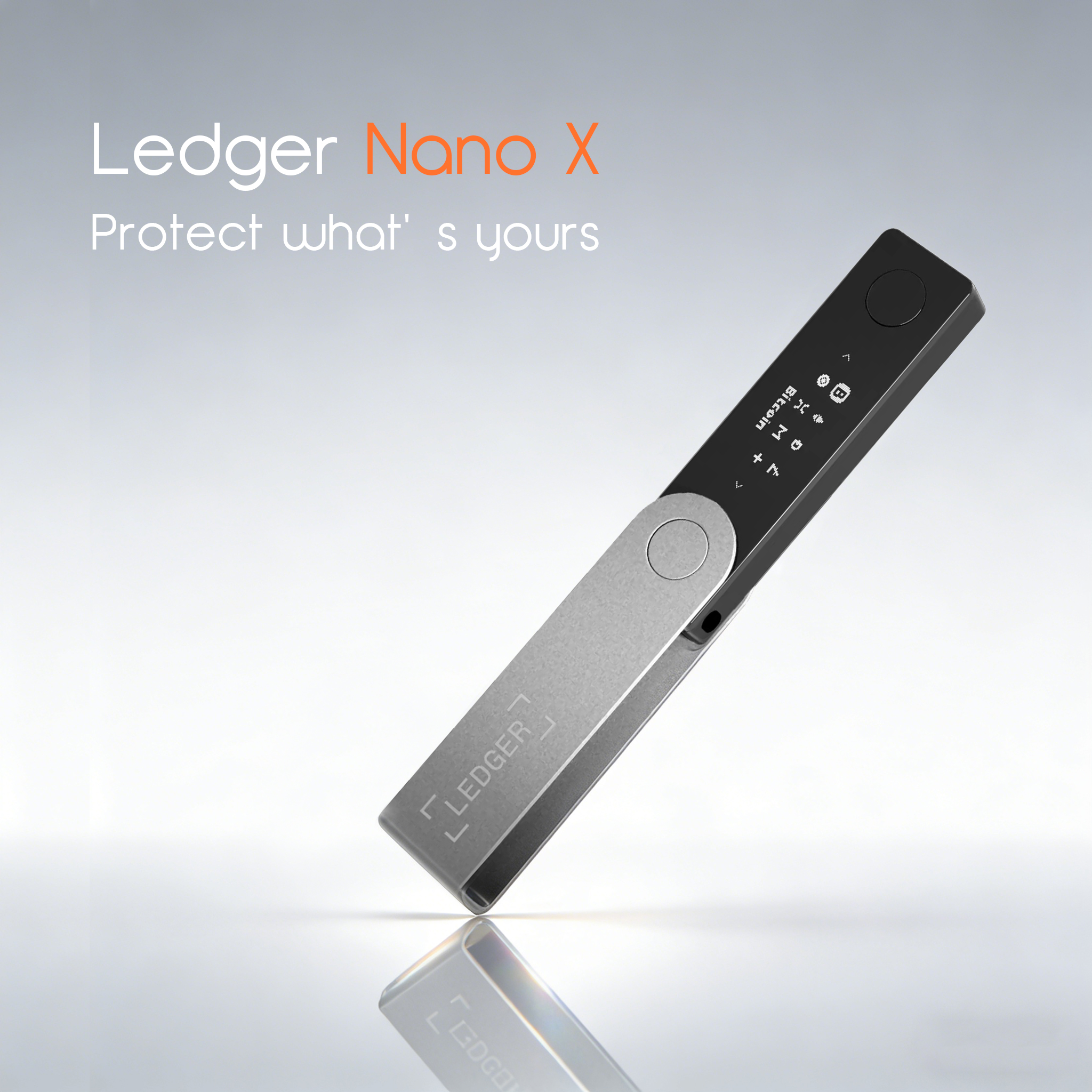 Ledger Nano X – Bluetooth Crypto Hardware Wallet – VAULTIGO