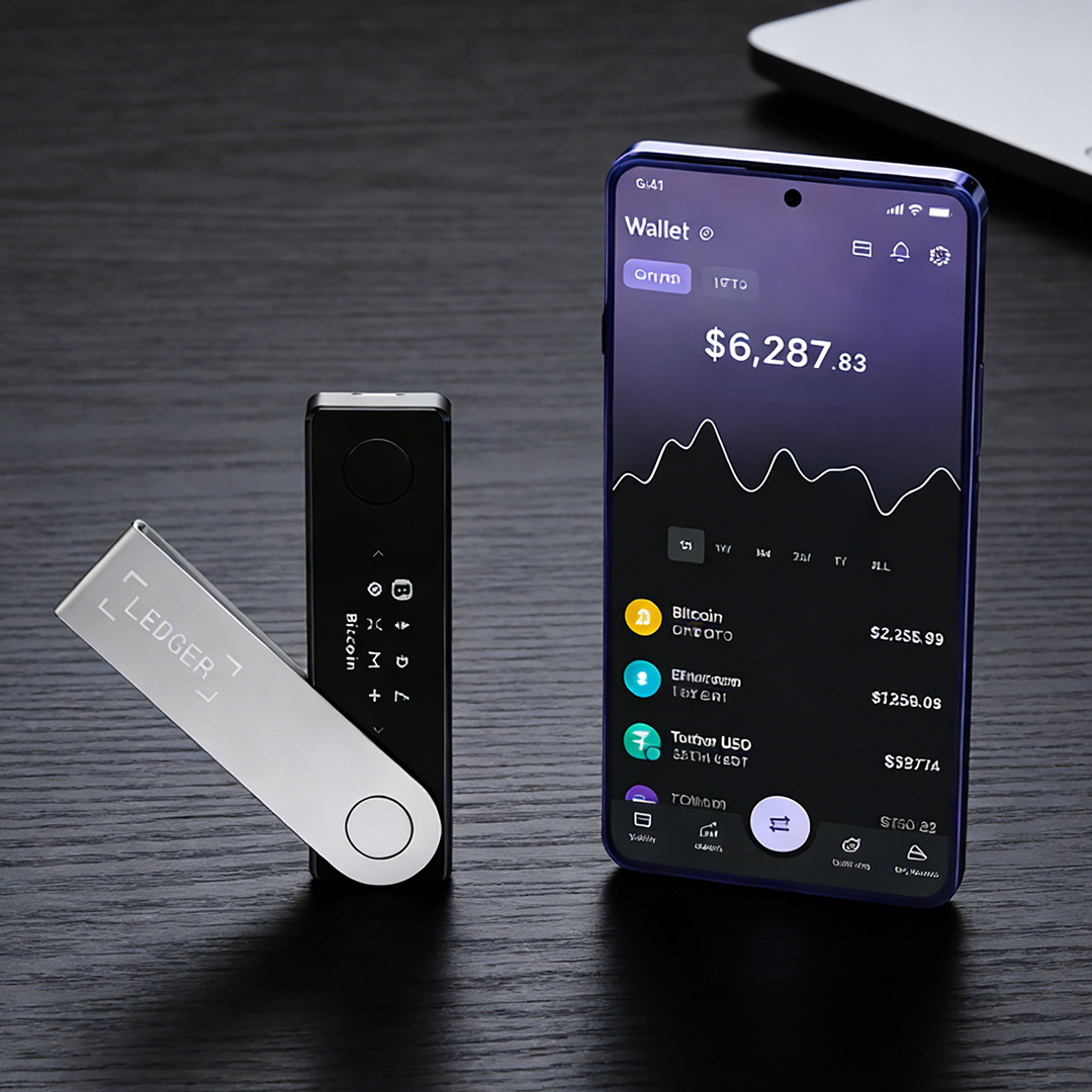 Ledger Nano X – Bluetooth Crypto Hardware Wallet