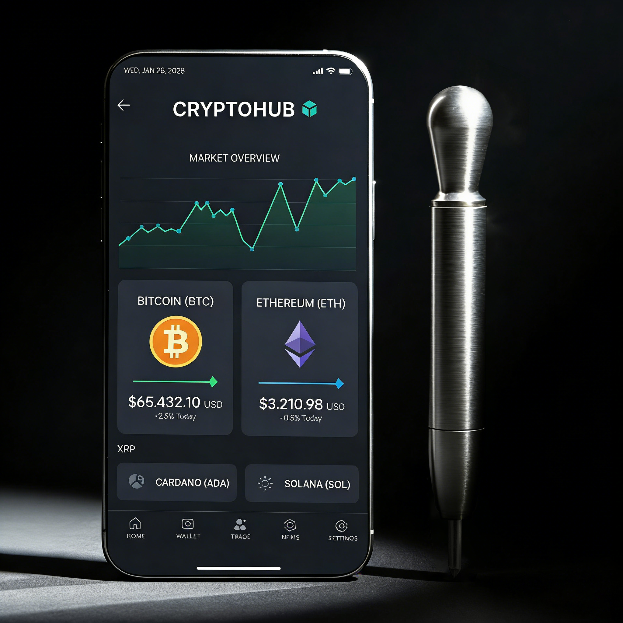 304 Stainless Steel Manual Center Punch Tool (Tungsten Steel Tip)