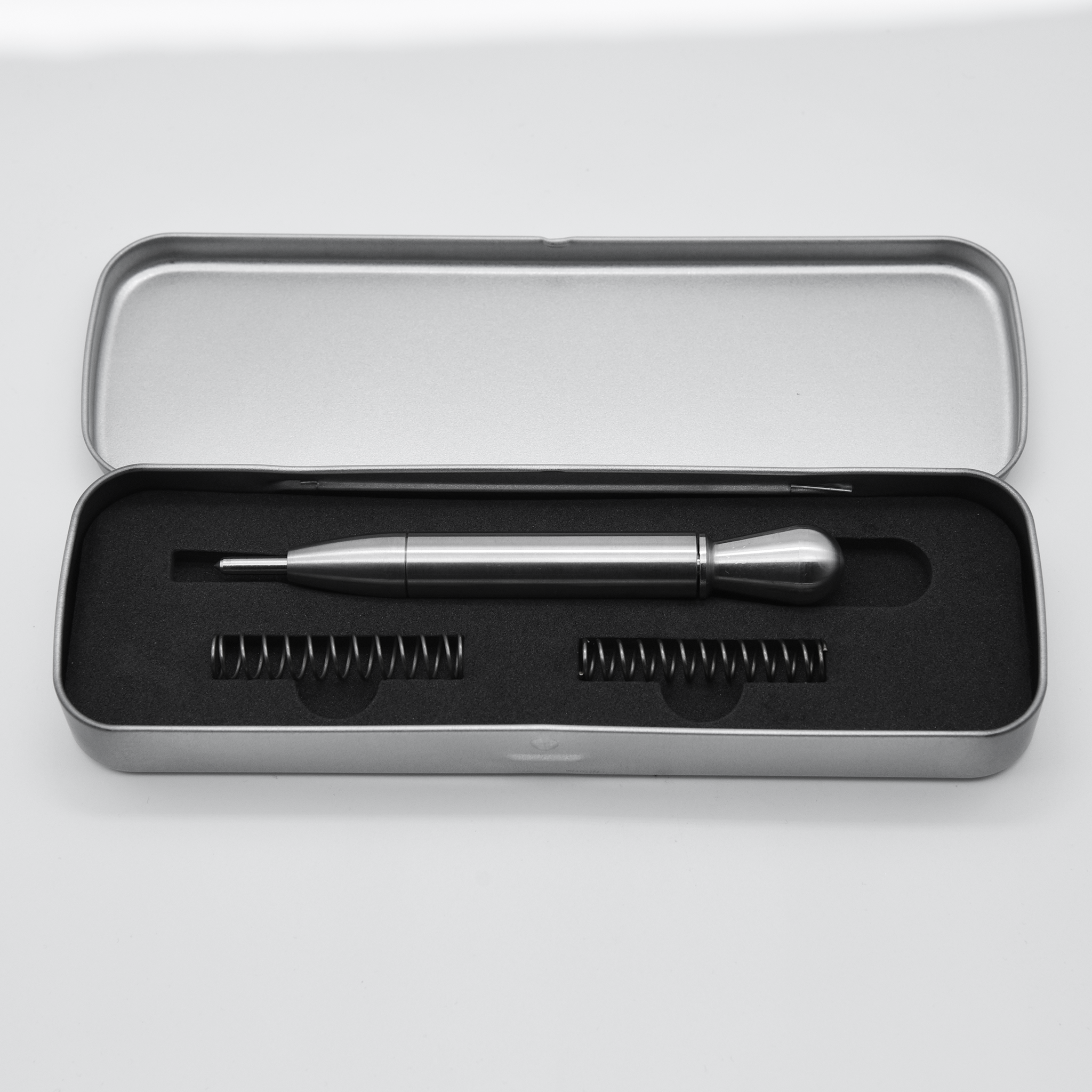 304 Stainless Steel Manual Center Punch Tool (Tungsten Steel Tip)