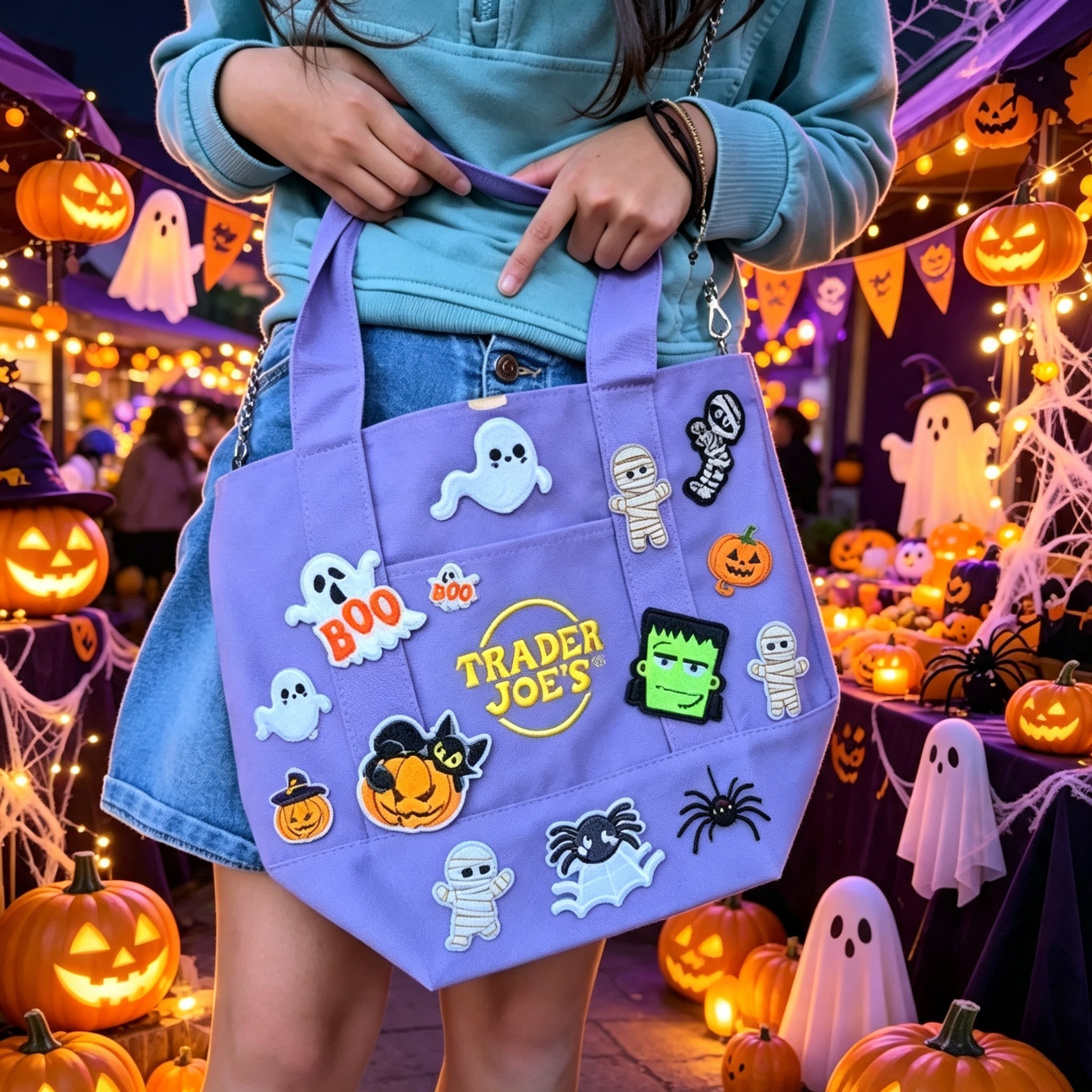 Halloween DIY Embroidery Patch Kit – Personalized Halloween Gift