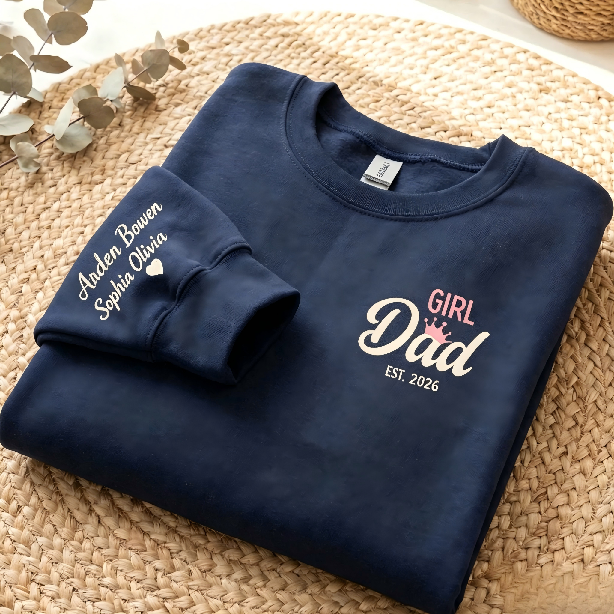 Custom Girl Dad Shirt For Men
