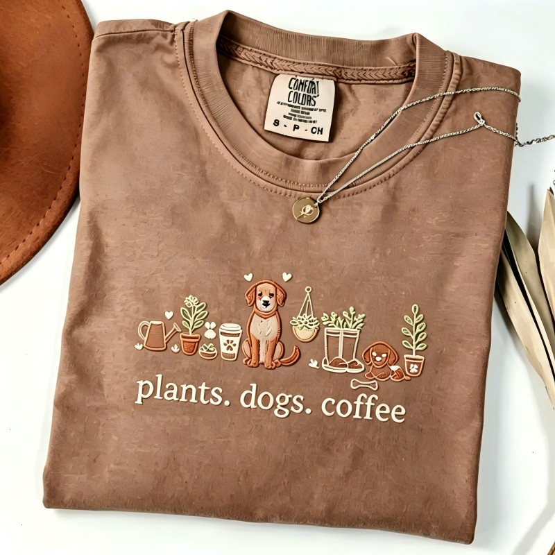 Plant and Dog Lover Shirt
